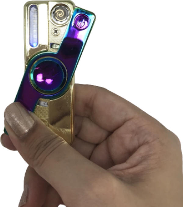Kişiye Özel METAL STRES ÇARKLI ŞARJLI ÇAKMAK - Image 1
