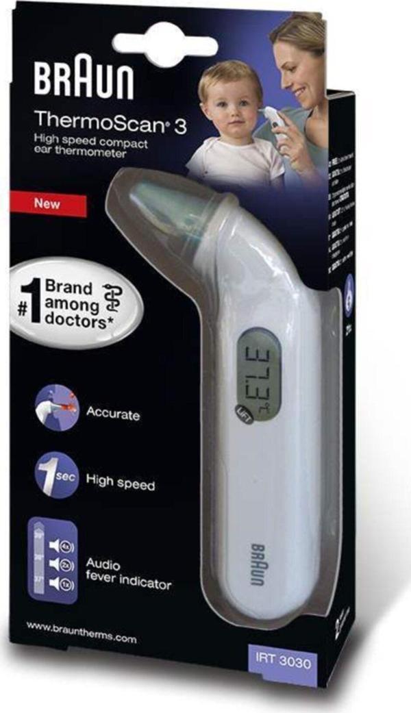 Braun Irt3030 Kulaktan Ateşölçer Thermoscan 3 - Image 1
