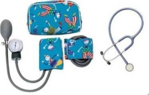 Endostall Klasik Mekanik Çocuk Ve Pediatrik Çift Manşonlu Tansiyon Aleti Desenli En-Tn-A11 - Image 1
