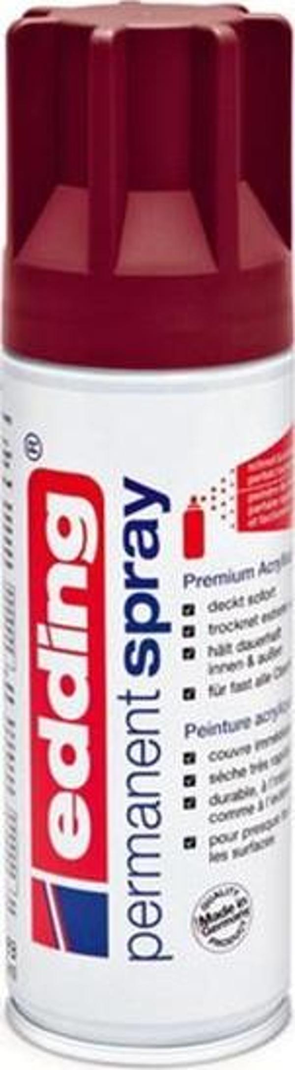 Edding Purple Red Mat Permanent Sprey - Image 1