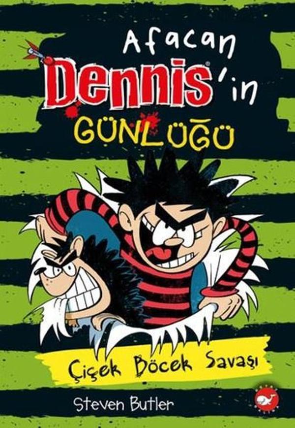 Afacan Dennis'in Günlüğü 2 - Çiçek Böcek Savaşı - Beyaz Balina Yayınları - Image 1