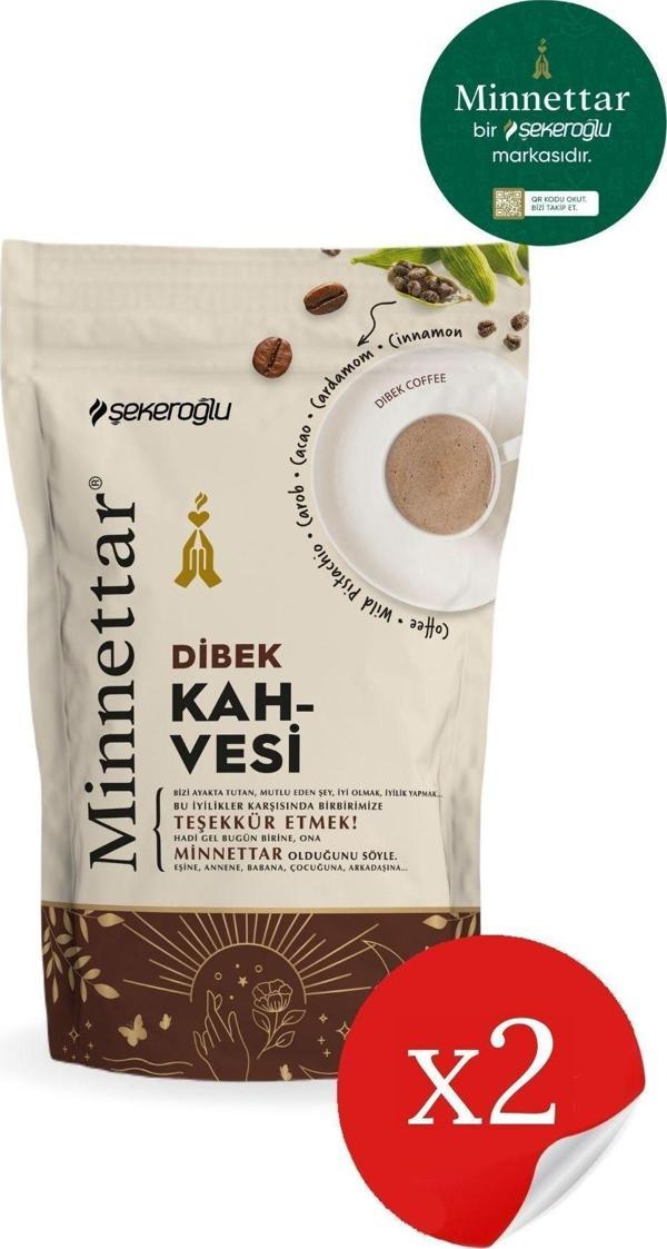 Şekeroğlu Minnettar Dibek Kahvesi 2 x 165 Gr ( 2 PAKET ) - Image 1