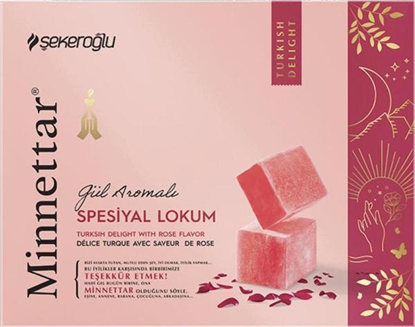 Şekeroğlu Minnettar Gül Aromalı Special Lokum 300 gr - Image 1