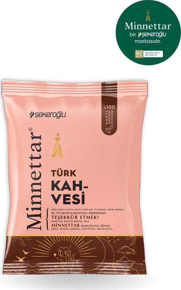 Şekeroğlu Minnettar Türk Kahvesi 100 Gr - Image 1
