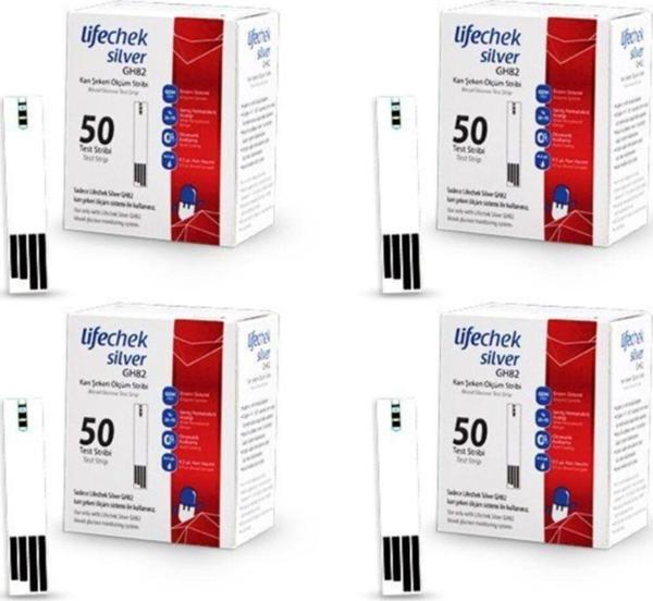 Lifechek Silver Gh82 Kan Ölçüm Stribi 50 Adet - 4 Adet - Image 1