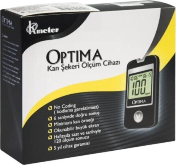 Optima Şeker Ölçüm Cihazı Ve Strip - Image 1