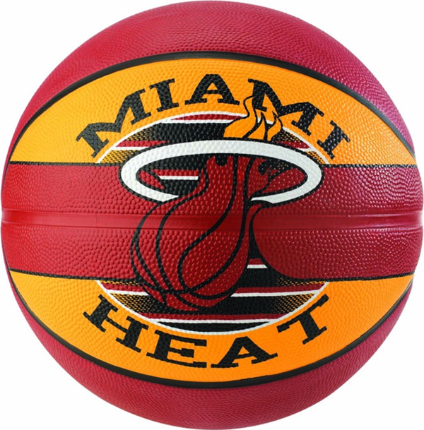 Avessa Basket Topu Nba Team Heat Sz7 Rbr Bb (83-507Z)  - Image 1