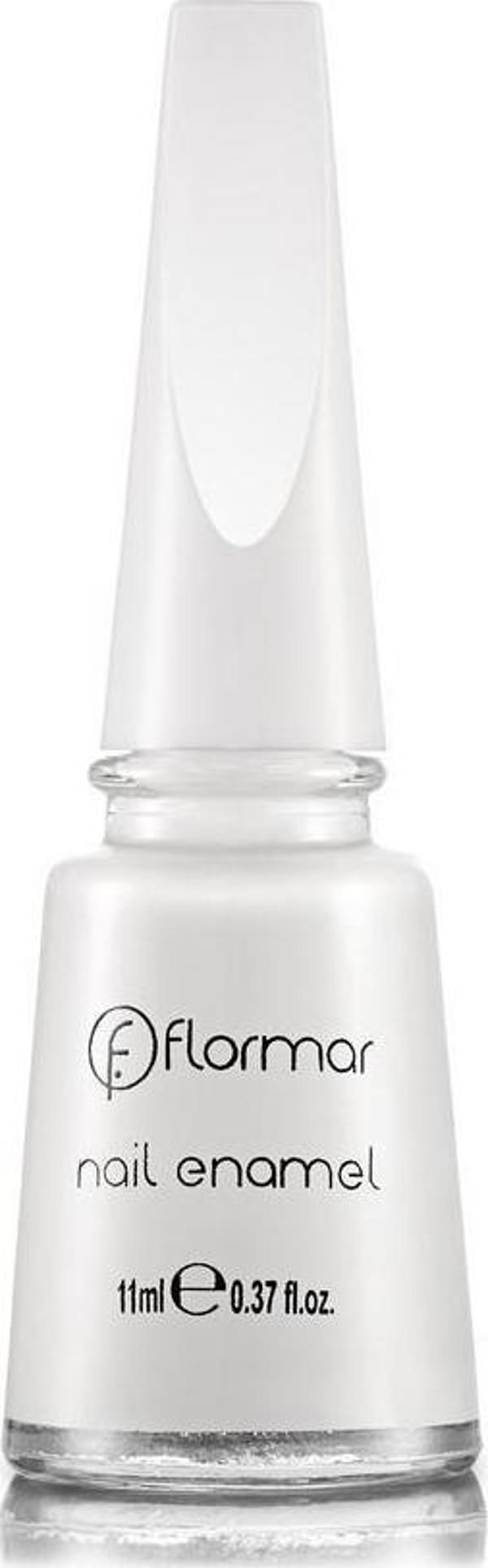 Flormar 400 Bright White Oje - Image 1