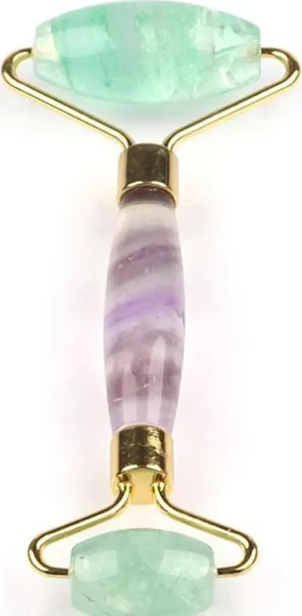 Florit Doğal Taş Masaj Taşı – Face Roller - Image 1