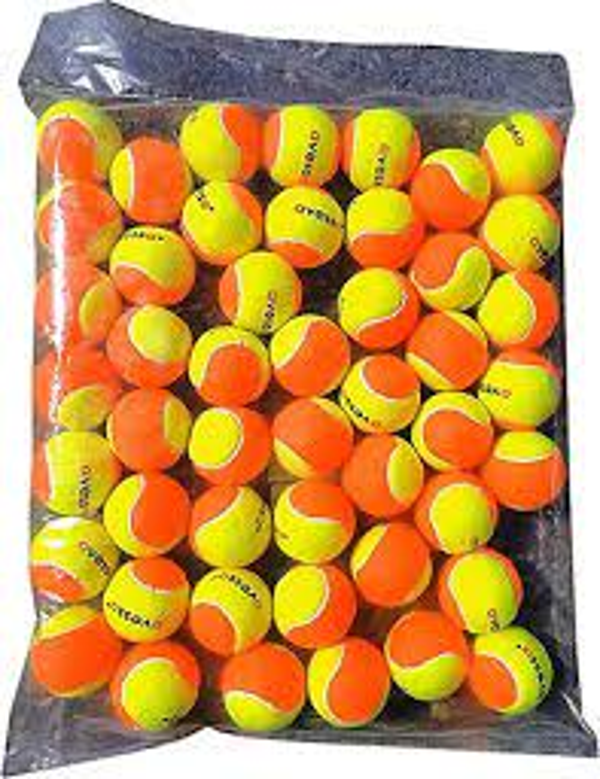 Avessa  Tt-7 Tenis Topu Turuncu 7 Yaş Çocuk Poşette 48'Li - Image 1