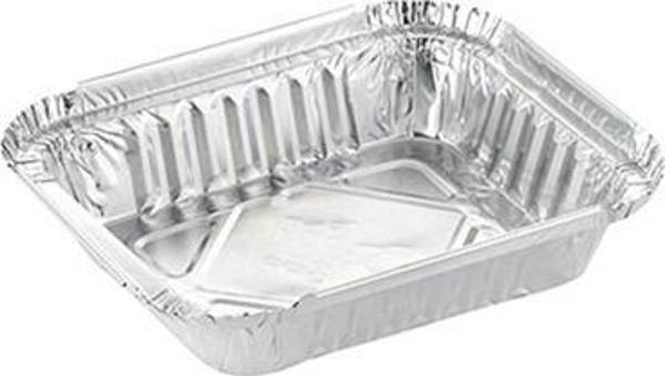 Alüminyum Kap 250 gr Dikdörtgen 100lü (727/L)
 - Image 1