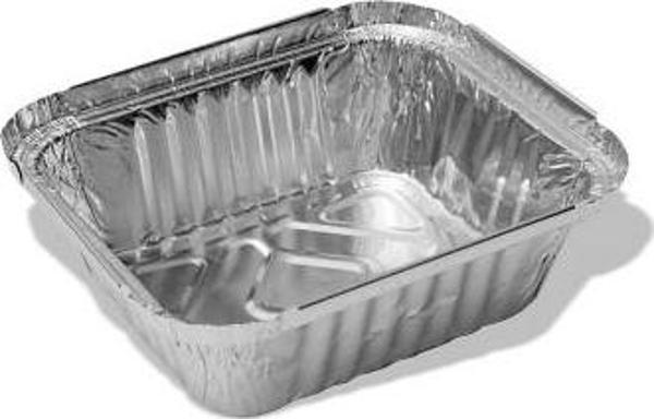 Alüminyum Kap 350 gr Dikdörtgen 100lü (728/L)
 - Image 1