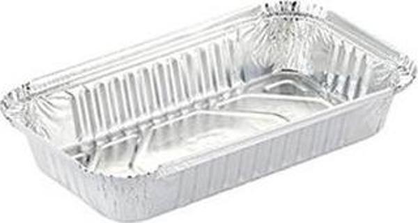 Alüminyum Kap 500 gr Dikdörtgen 100lü
 - Image 1