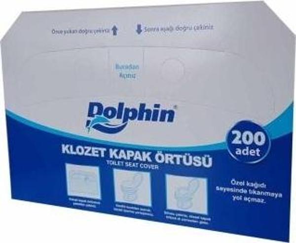 Dolphin Klozet Kapak Örtüsü 200lü - Image 1