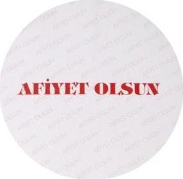 Aluminyum Kapak 202/L Künefe İnce 100lü
 - Image 1