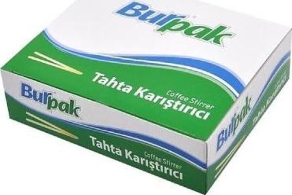 Burpak Bambu Tahta Karıştırıcı 11cm 400lü
 - Image 1