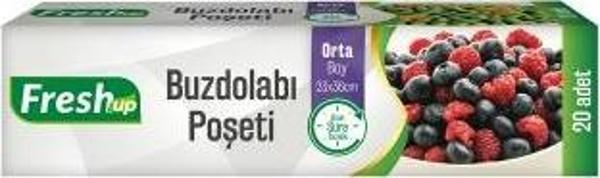 Fresh-Up Buzdolabı Poşeti 23x36cm Orta Boy 20li
 - Image 1