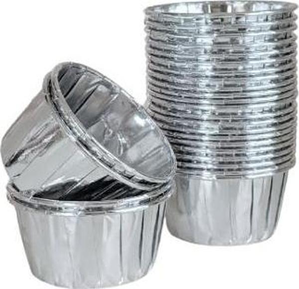Dolphin Gümüş Muffin Kek Kapsülü 25li
 - Image 1