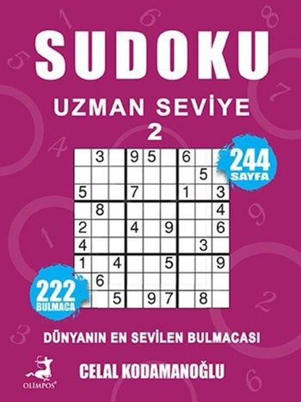 Sudoku Uzman Seviye 2 - Olimpos Yayınları - Image 1