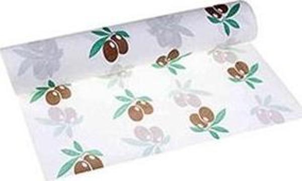 Roll-Up Rulo Kağıt Masa Örtüsü Zeytin Desenli 100 x 150cm 16 Yaprak
 - Image 1