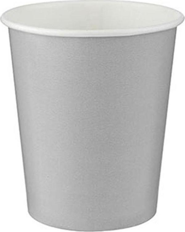 Roll-Up Karton Bardak Gümüş 200cc-8oz 8li
 - Image 1