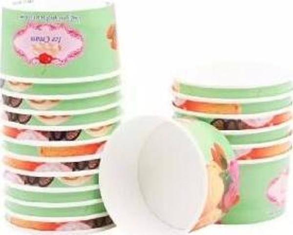 Roll-Up Karton Dondurma Kasesi Küçük 100cc 25li
 - Image 1
