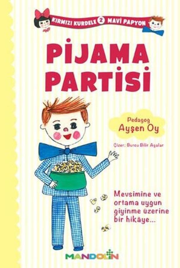 Kırmızı Kurdele Mavi Papyon 2 - Pijama Partisi - Mandolin - Image 1