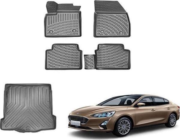 Rizline Ford Focus 5 3d Paspas+bagaj Havuz Siyah Sedan 2019 Sonrası - Image 1