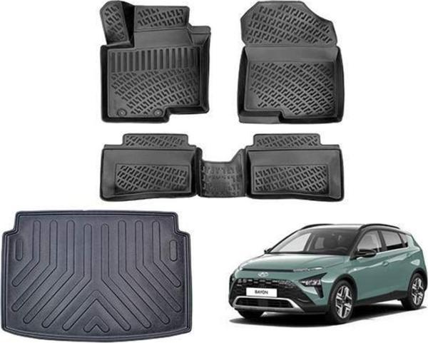 Rizline Hyundai Bayon Uyumlu 3d Paspas Bagaj Havuzu 2021 Sonrası - Image 1