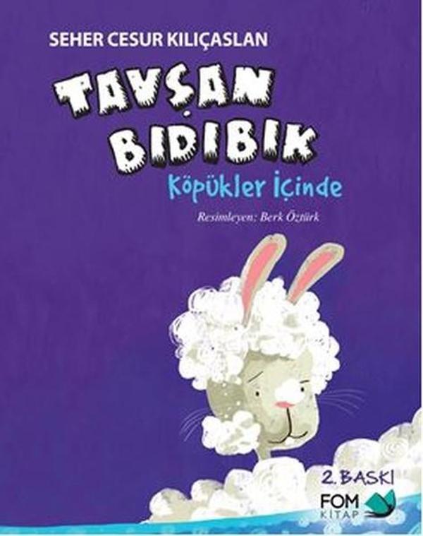 Tavşan Bıdıbık Köpükler İçinde - Fom Kitap - Image 1
