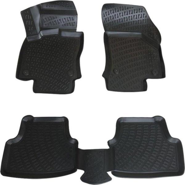 Rizline Volkswagen T Roc Paspas 3d Havuzlu Paspas Siyah - Image 1