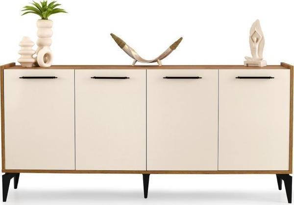 Sivas Gözde Mobilya Anka Yemek Odası Konsol Büfe 180x45x86 - Image 1