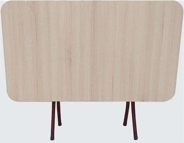 Sivas Gözde Mobilya Ecowood Katlanır Dikdörtgen Masa 70x100x75 cm - Image 1
