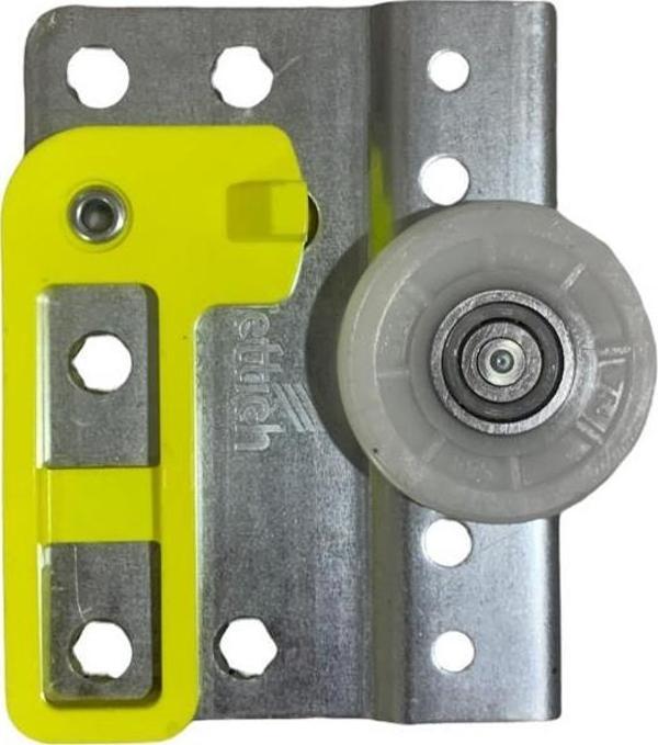 Sivas Gözde Mobilya Sürgülü Gardırop İç Kapak Üst PİMSİZ Teker SARI Hettich 10039 - Image 1