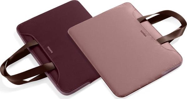 Tomtoc A21C1P1 - A21D3P1 13.5" Bordo/Pembe TheHer/Light Serisi Notebook El Çantası - Image 1