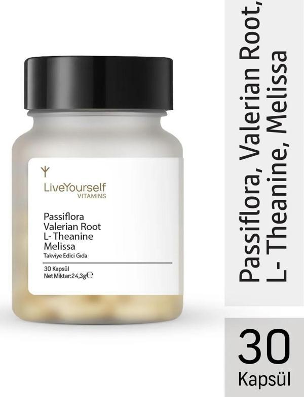 Passiflora Valerian Root L-Theanine Melissa - Image 1