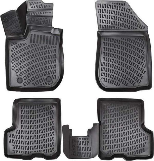 Rizline Dacia Sandero Stepway 3d Paspas Havuzlu 2012 - 2020 Arası Siyah 4 Lü Set - Image 1