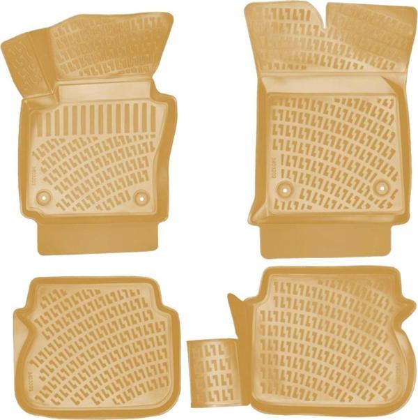 Rizline Volkswagen Caddy 3D Paspas Havuzlu Paspas BEJ 2004 - 2020 Arası BEJ Renk Marka - Image 1