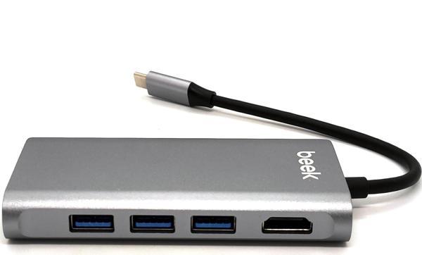 Beek 8 in 1 USB Tip C Docking Station 8 in 1 Type C to Docking Station - Image 1