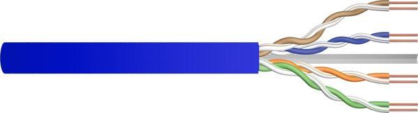 Beek Category 6A U-UTP İç Mekan Data Kablosu 23 AWG LSOH Mavi Renk 500 metre Category  - Image 1