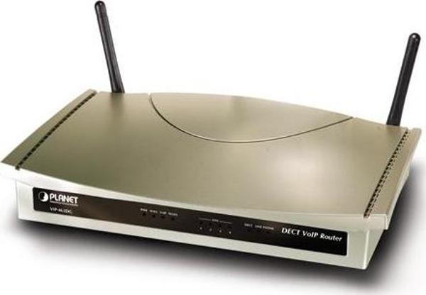 802.11g SIP DECT VoIP Router (1 x WAN, 4 x LAN, 802.11g WLAN, 2 x RJ-11, DECT) - Image 1