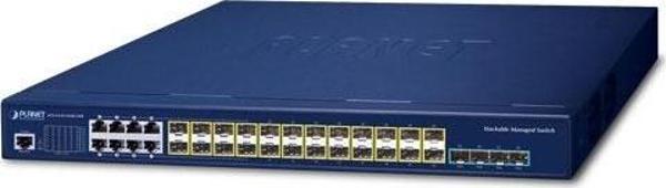 Layer 3 Stack Edilebilir Switch (Layer 3 Stackable Switch)&lt;br&gt;24 x 100/1000X SFP yuva&lt;br&gt - Image 1