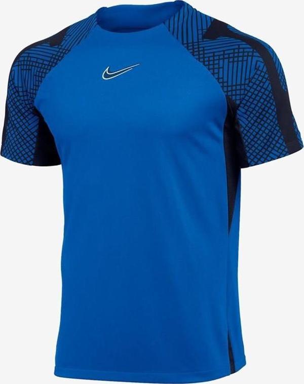 Nike M Nk Df Strk SS Top K DH8698-463 Mavi Erkek Antrenman Tişörtü - Image 1