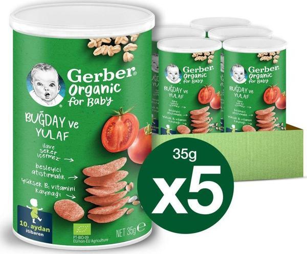 Gerber  Buğday Ve Yulaflı Bebek Atıştırmalığı 7326 - Image 1