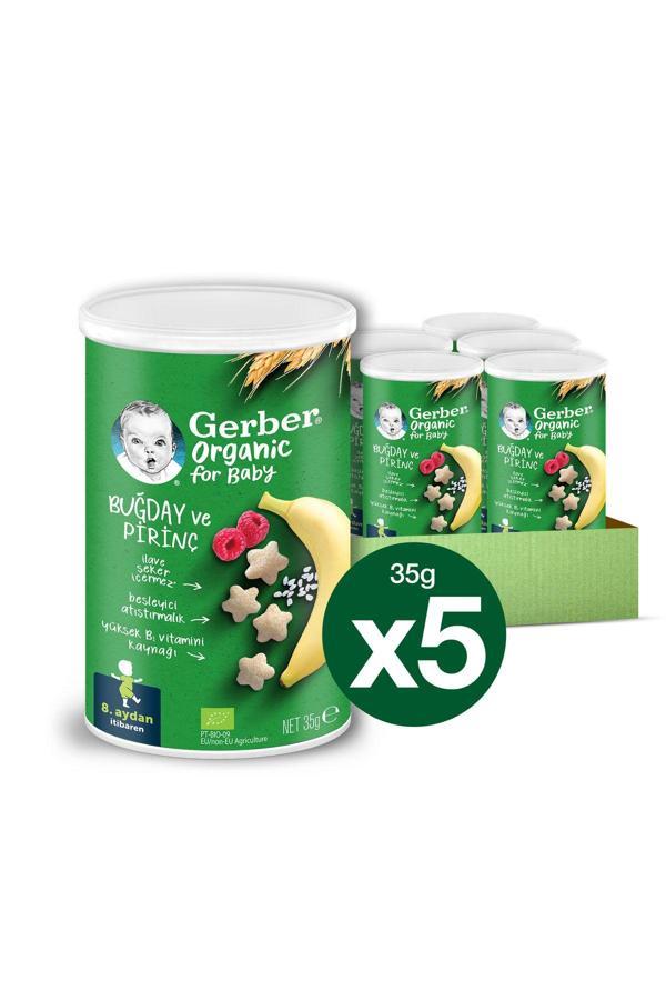 Gerber Or.Pirinçli Buğday Muz Bebek Atış.35g 6695 - Image 1