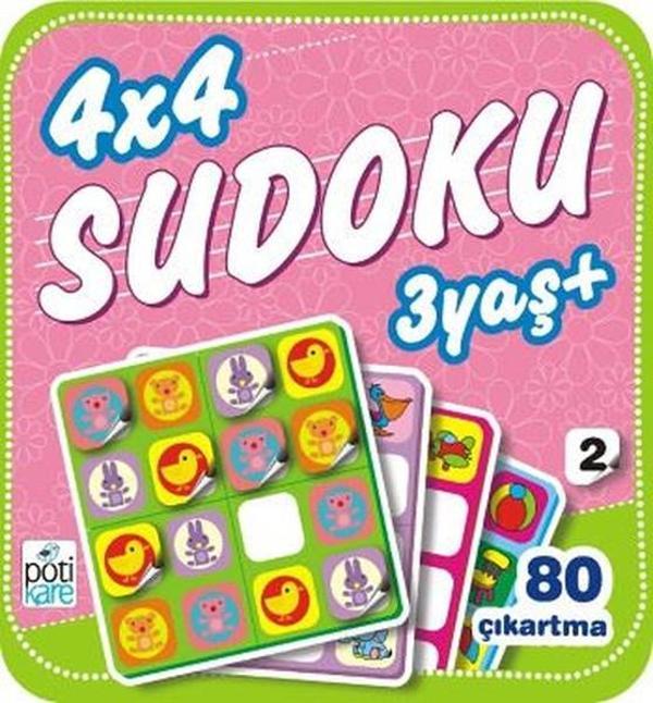 4x4 Sudoku-2 - Pötikare Yayınları - Image 1