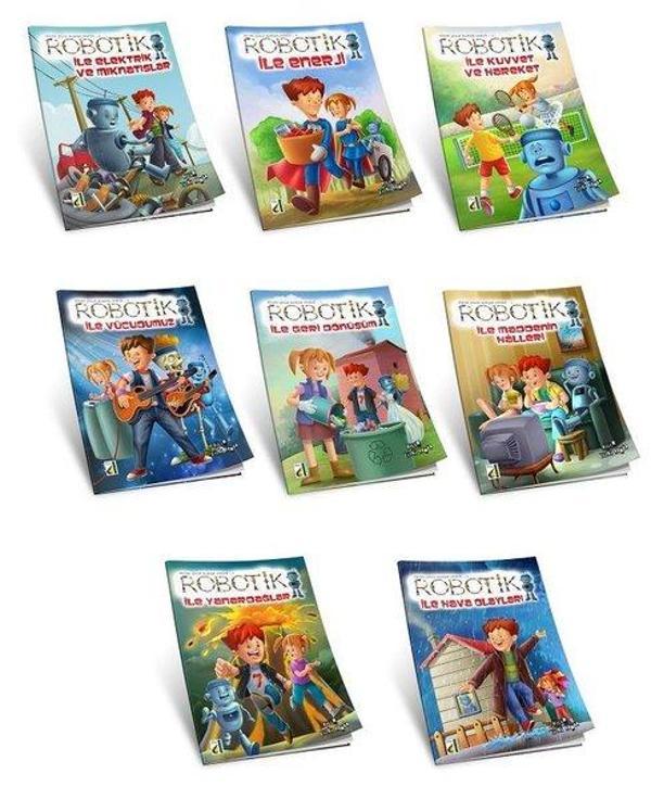 Robotik 8 Kitap Takım - Damla Yayınevi - Image 1
