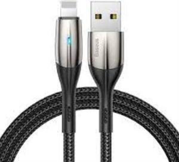 Baseus Horizontal İphone Hızlı Şarj Data Kablosu 1mt - Image 1