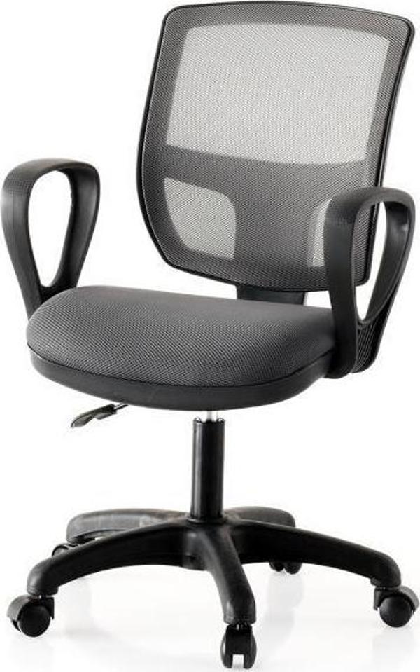 Sivas Gözde Mobilya Ofis Sekreter Koltuğu Genç Odası Çalışma Sandalyesi 5972013GRI - Image 1