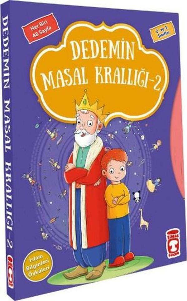 Dedemin Masal Krallığı Seti 2 - 5 Kitap - Timaş Çocuk - Image 1